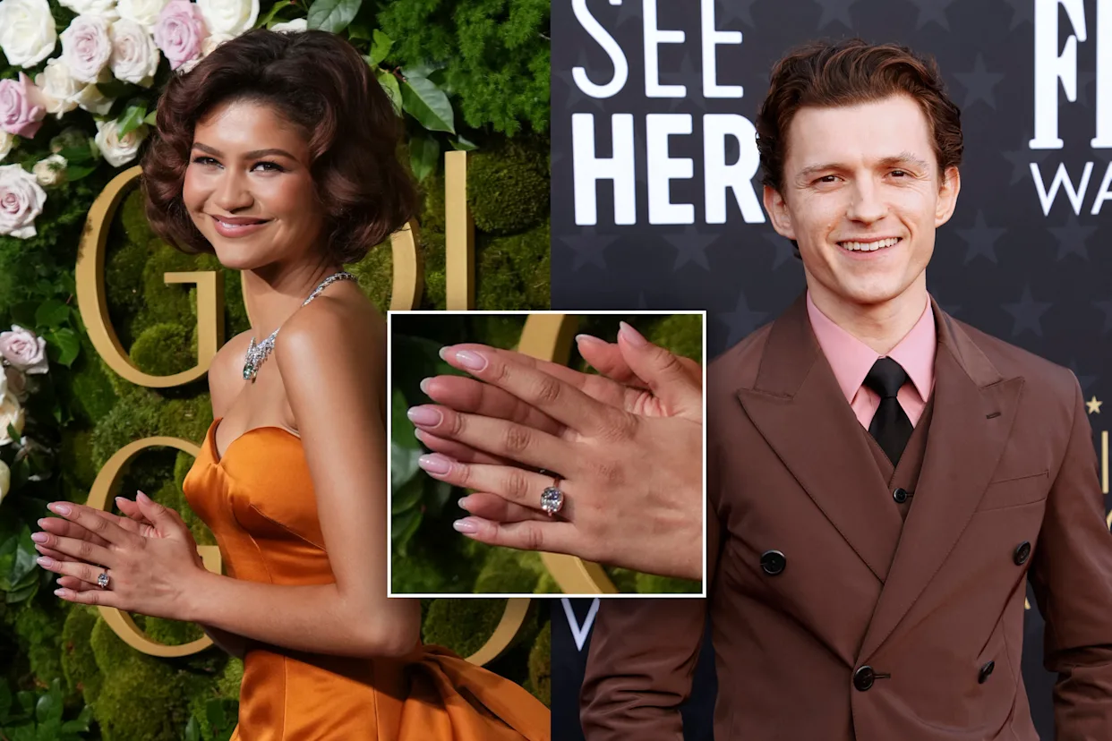 Zendaya and Tom Holland