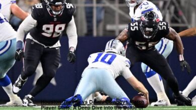 Houston Texans vs Dallas Cowboys Match Player Stats: A Deep Dive into the Battle of Texas