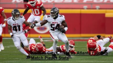 Kansas City Chiefs vs Atlanta Falcons Match Player Stats