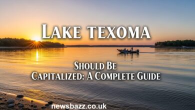 Lake Texoma Should Be Capitalized