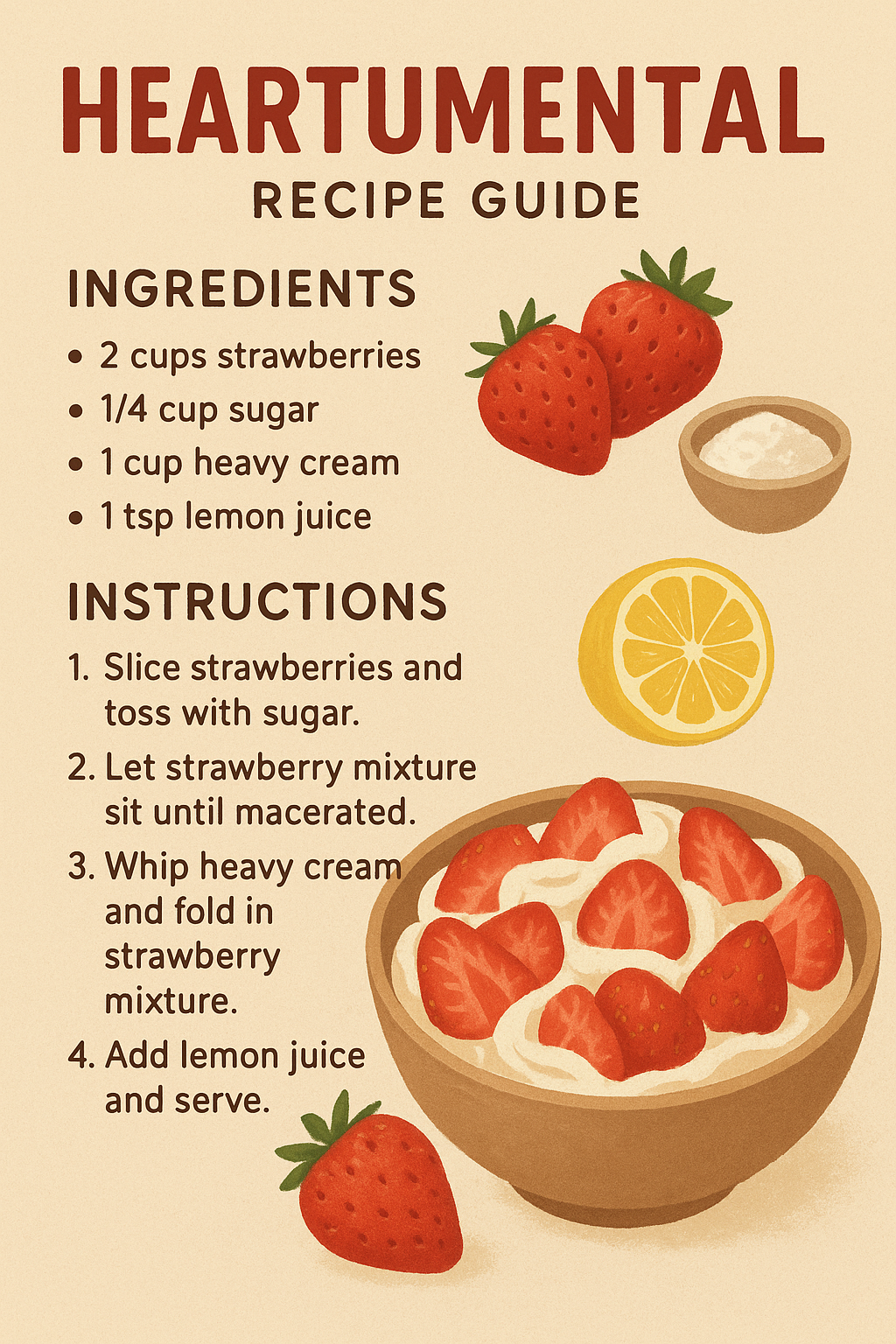 Recipe Guide Heartumental