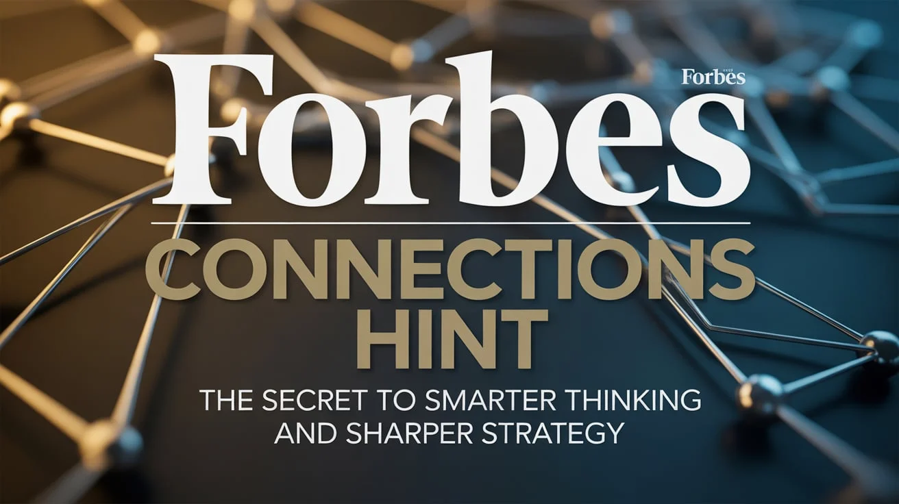 Professionals networking at a Forbes-style business event — representing Forbes connections”