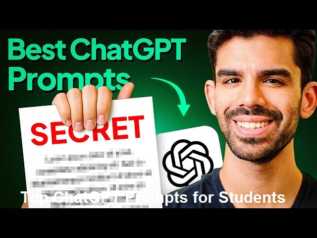 Top ChatGPT Prompts for Students and Professionals 2025 — AI productivity and learning tools.”