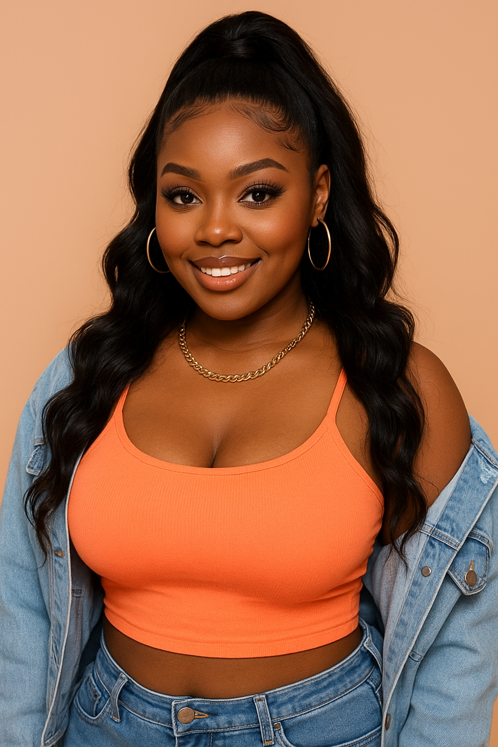 TheyLoveQuana posing confidently in a 2025 social media campaign shoot.