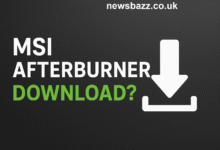 “MSI Afterburner dashboard showing GPU monitoring and fan control”