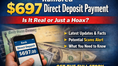 rumored $697 direct deposit payment